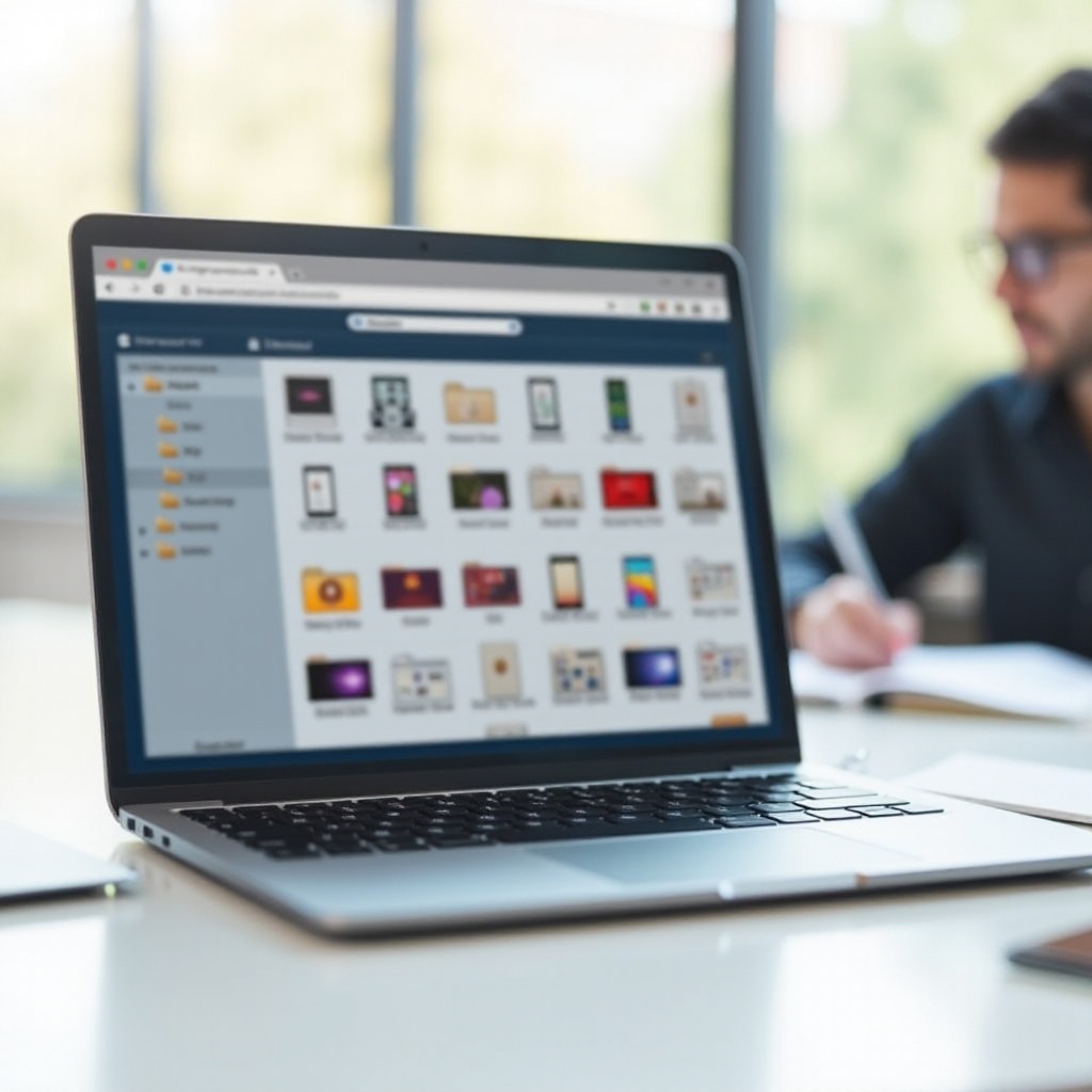 Chromebook'ta 1 pix medyasını indir