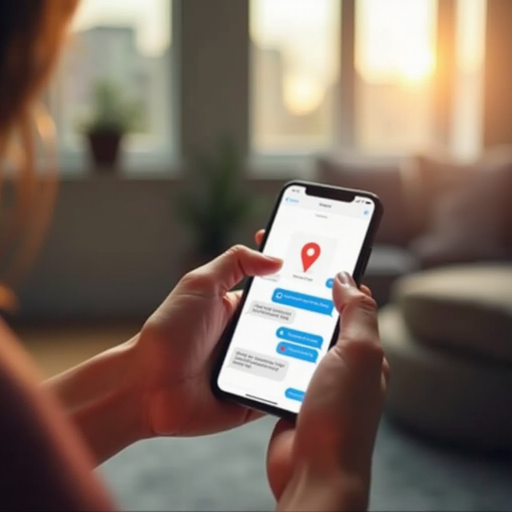 iMessage'de konum nasıl paylaşılır