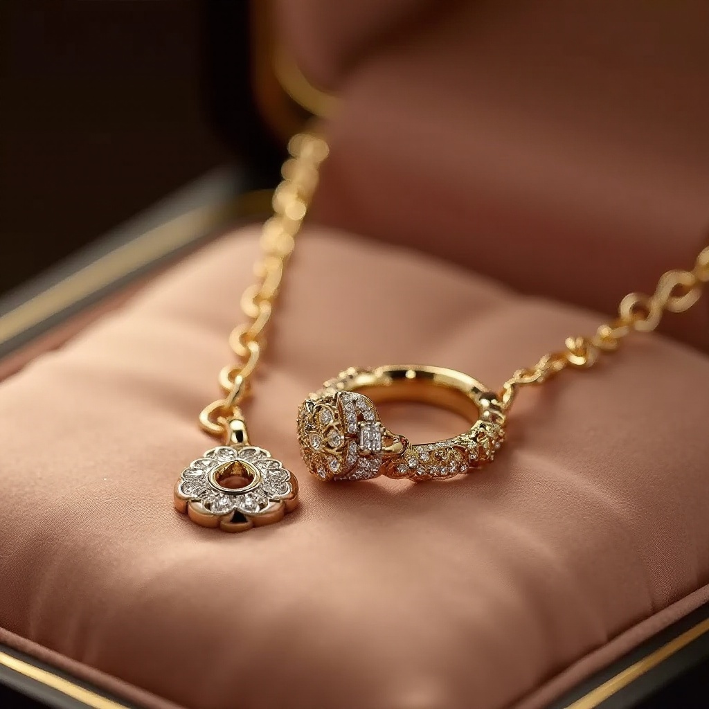 kalung dan cincin yang cocok