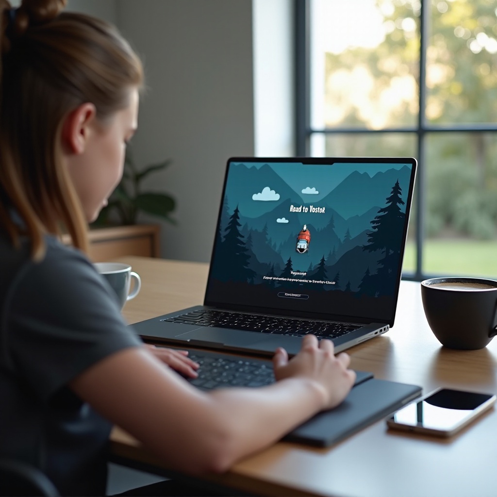 Chromebook'ta Road to Vostok'u nasıl başlatabilirim