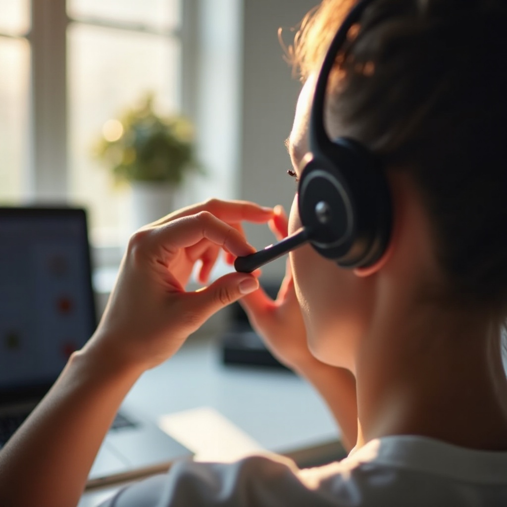 cara menggunakan headset Plantronics