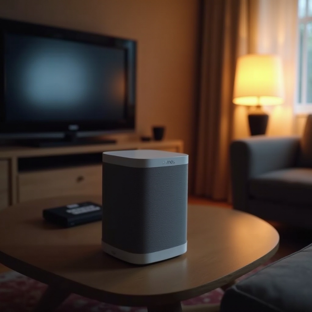 Sonos ไม่สามารถเชื่อมต่อกับทีวี
