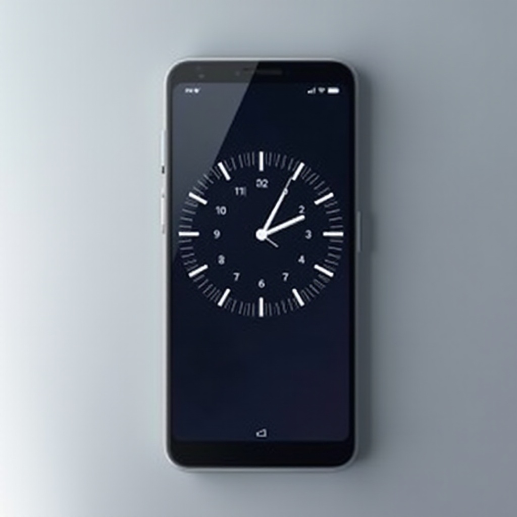 ロック画面の時計スタイルを変更する方法