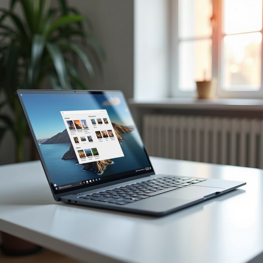 Chromebook'ta 1 pix medyasını indir
