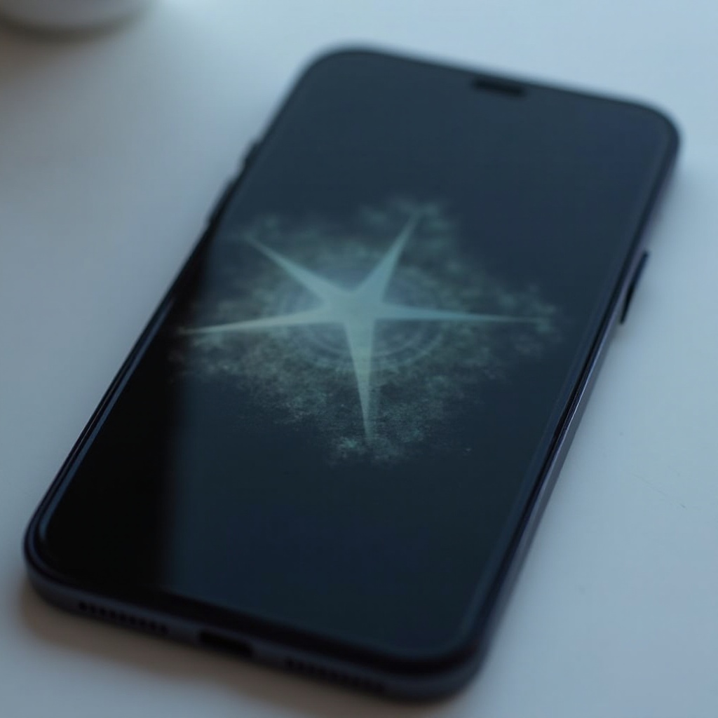 iphone xr köşede ekran yanığı