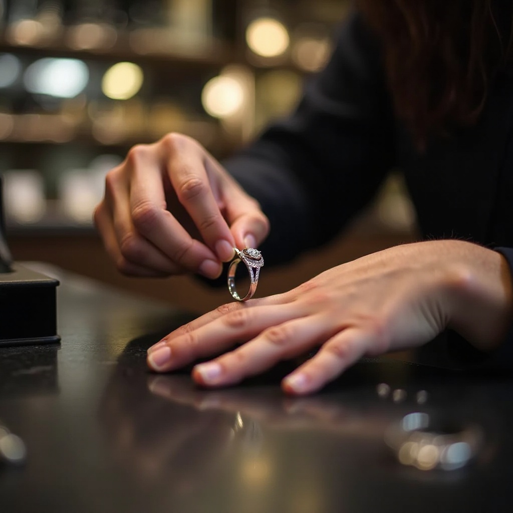 keliling cincin dalam mm atau in