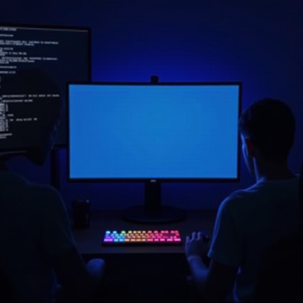 玩遊戲時，電腦藍屏