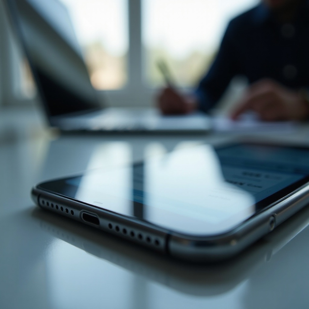 atur ulang pengaturan operator iPhone