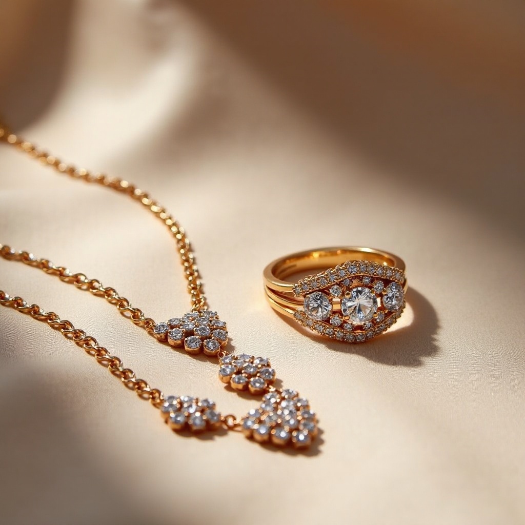kalung dan cincin yang cocok