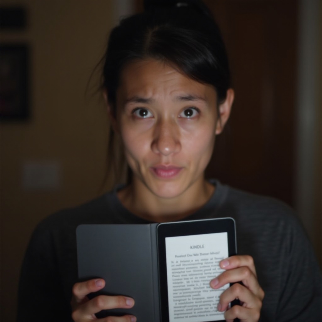 이번에는 킨들이 연결할 수 없습니다