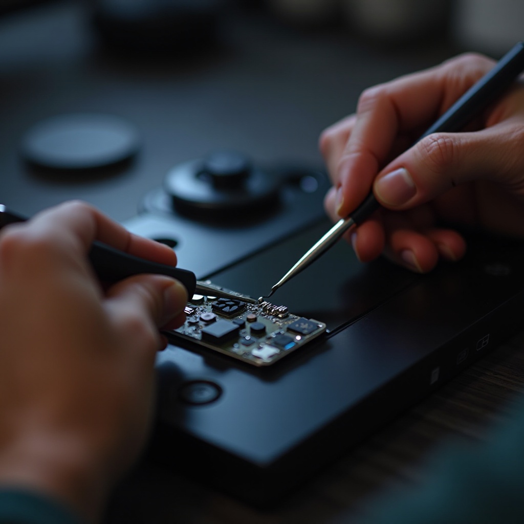 スチームデックのタッチスクリーンが動作しない