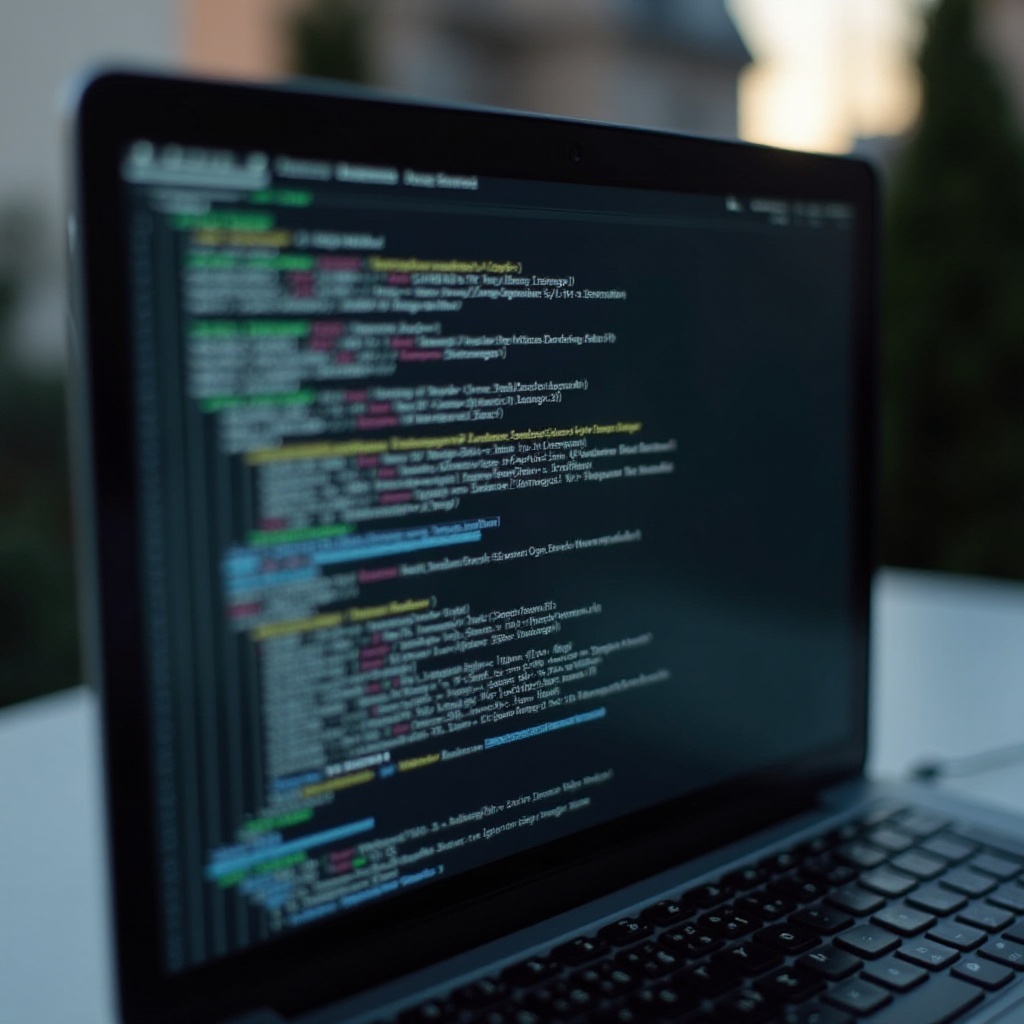 laptop ekranında dikey siyah çizgi