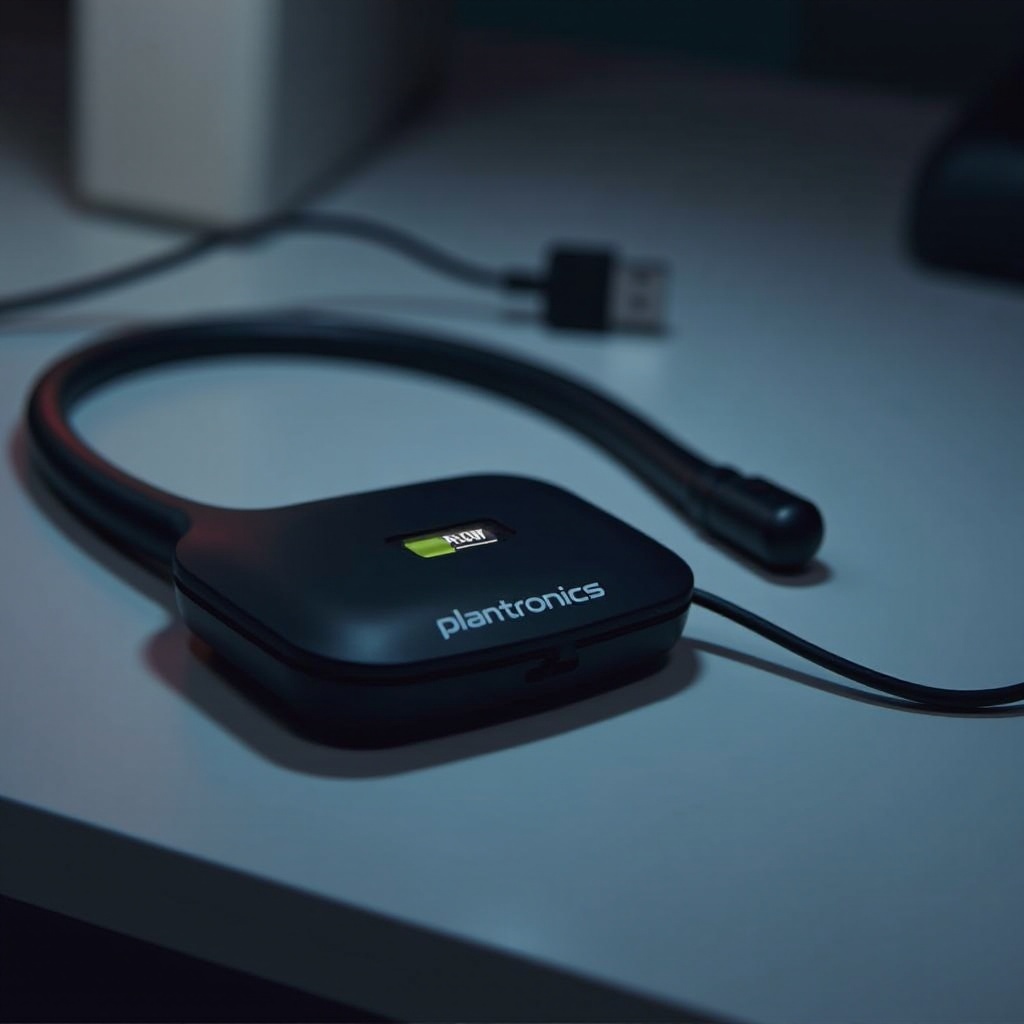 ชุดหูฟัง Plantronics จะไม่ชาร์จ