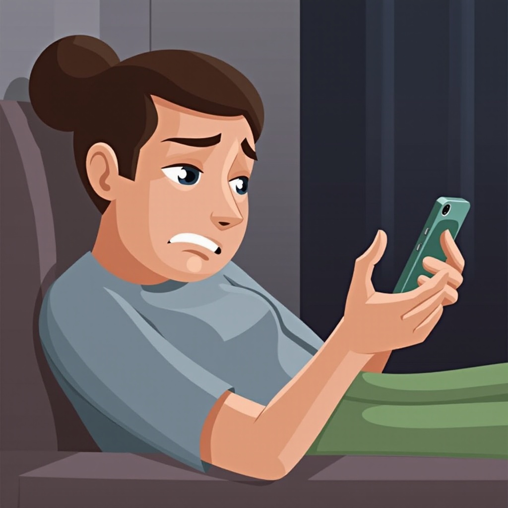 手機顯示正在充電，但實際上沒有充電