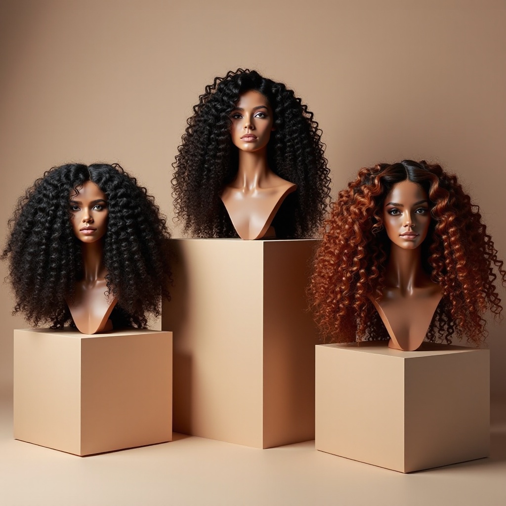 produk terbaik untuk wig rambut manusia keriting