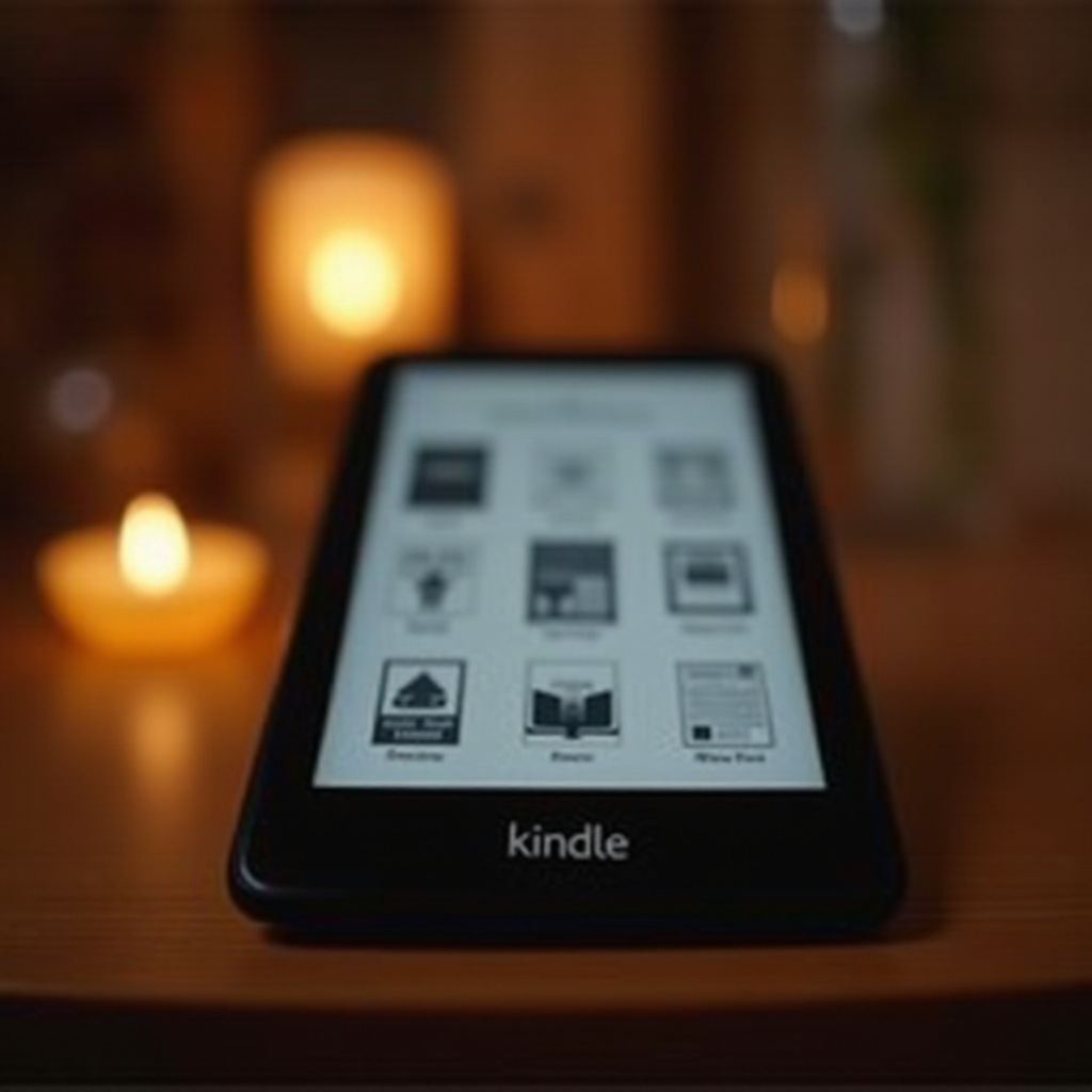 Bir Kindle'ı nasıl yeniden başlatırım