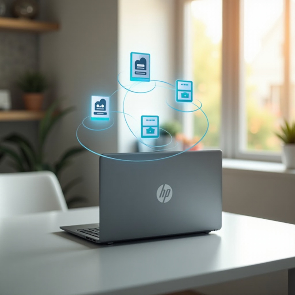 hp 노트북에서 공간을 확보하는 방법
