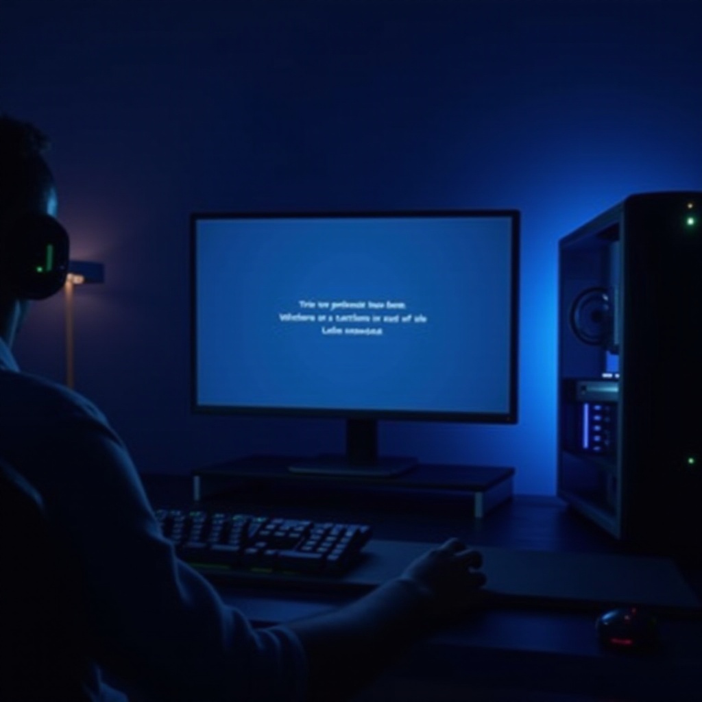คอมพิวเตอร์เกิดหน้าจอสีน้ำเงินเมื่อเล่นเกม