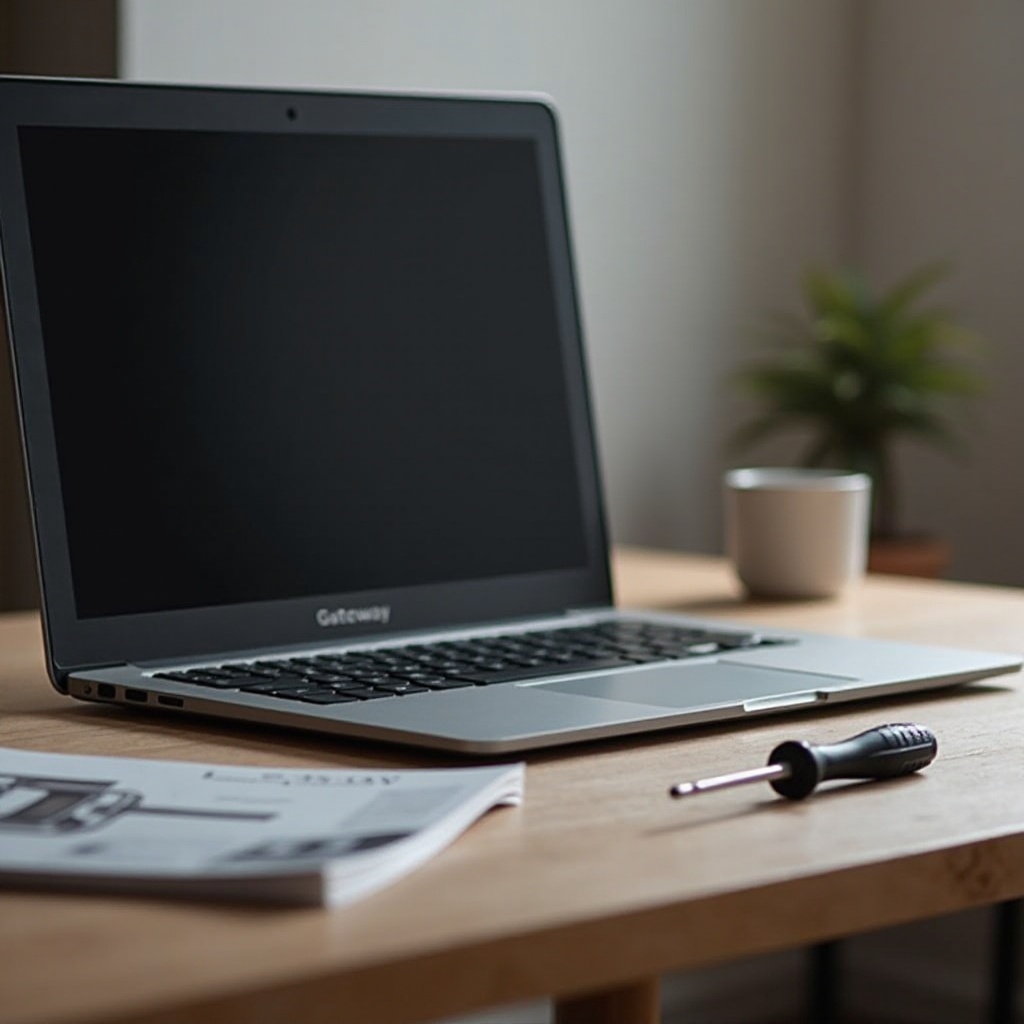 Gateway 筆記型電腦無法開機