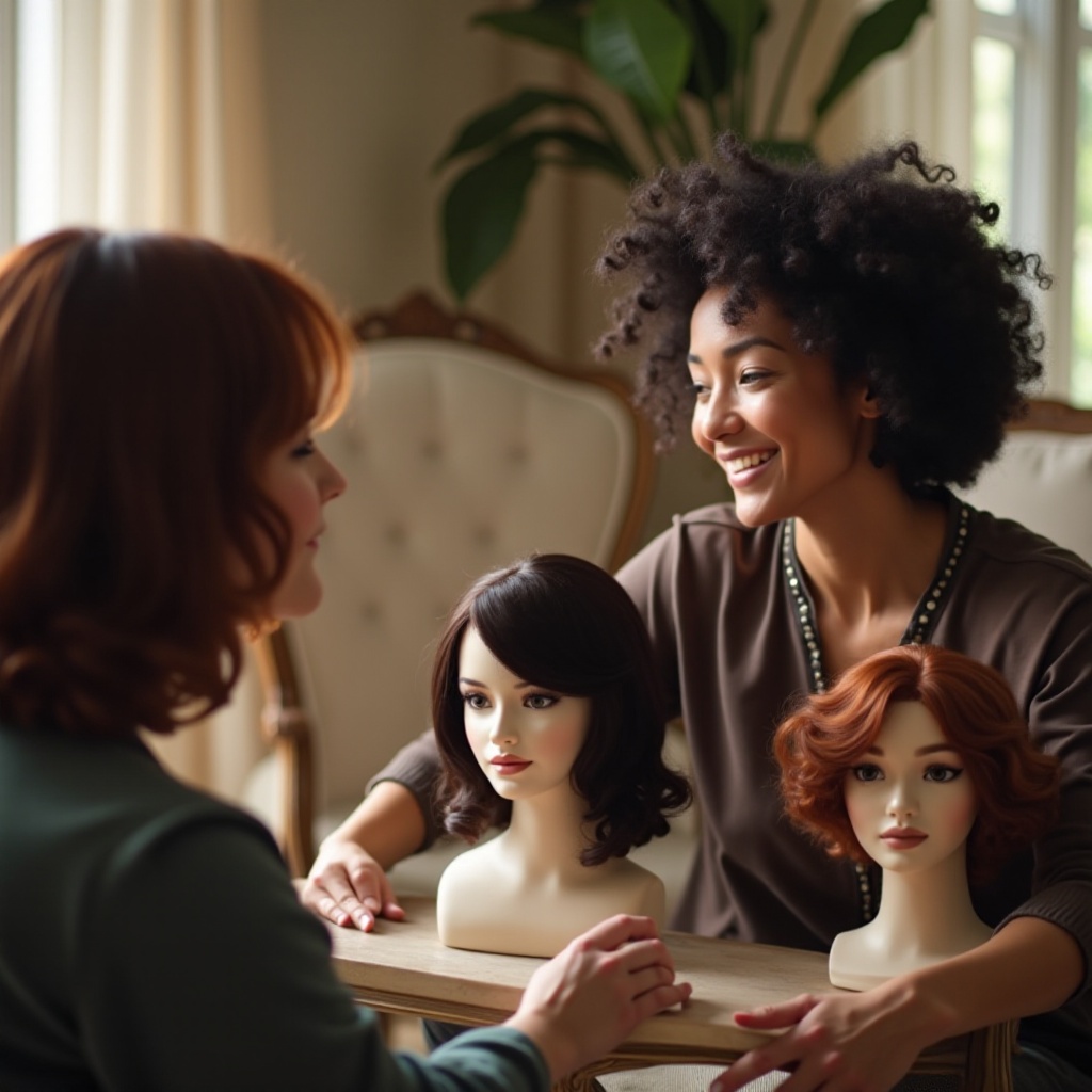 rambut palsu terbaik untuk wanita dengan rambut menipis