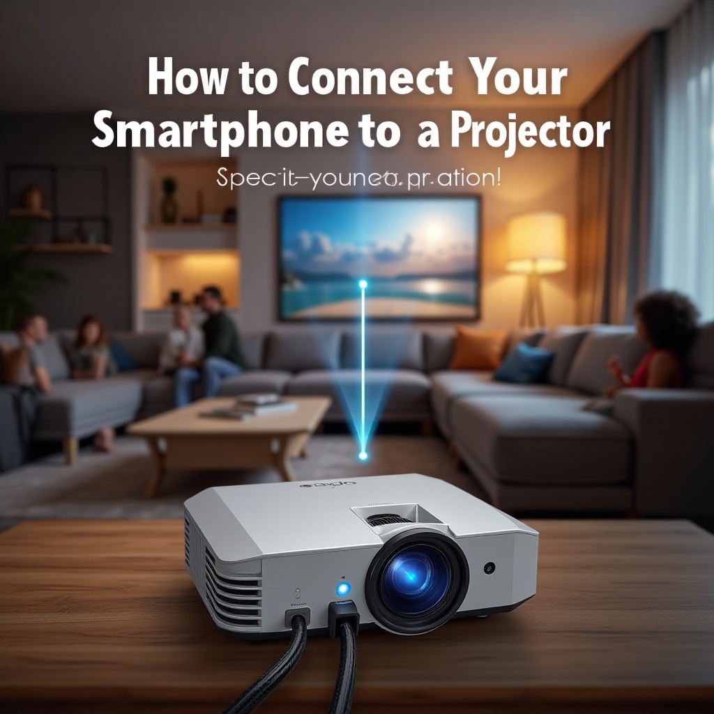 投影機連接到手機