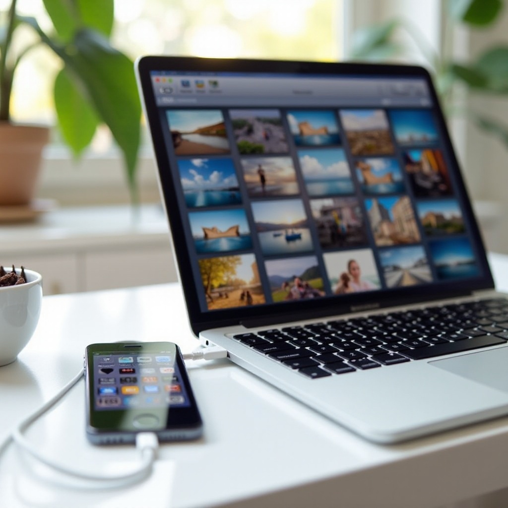 bir MacBook, iPhone'unuzdaki tüm resimlere sahip mi?