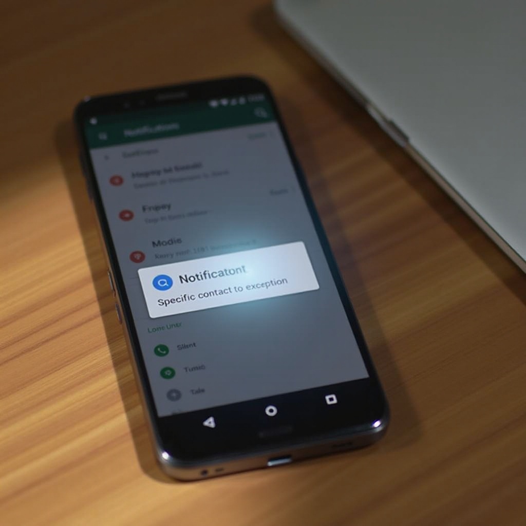 特定の連絡先が静かなアンドロイドで鳴るようにする方法