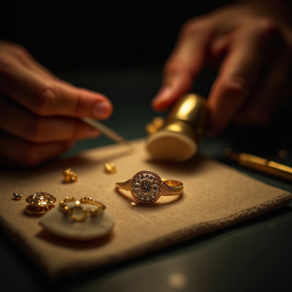 金の宝石をきれいにする最良の方法