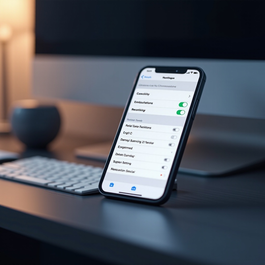아이폰 통신사 설정 재설정
