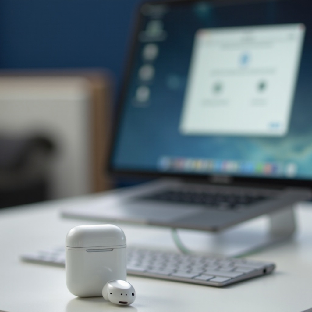 cara menghubungkan AirPods ke komputer Dell