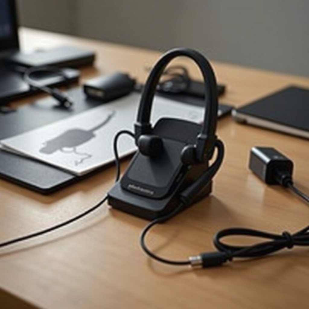 Headset Plantronics tidak dapat mengisi daya