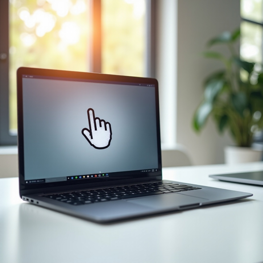 วิธียกเลิกการใช้มือบนหน้าจอ Chromebook