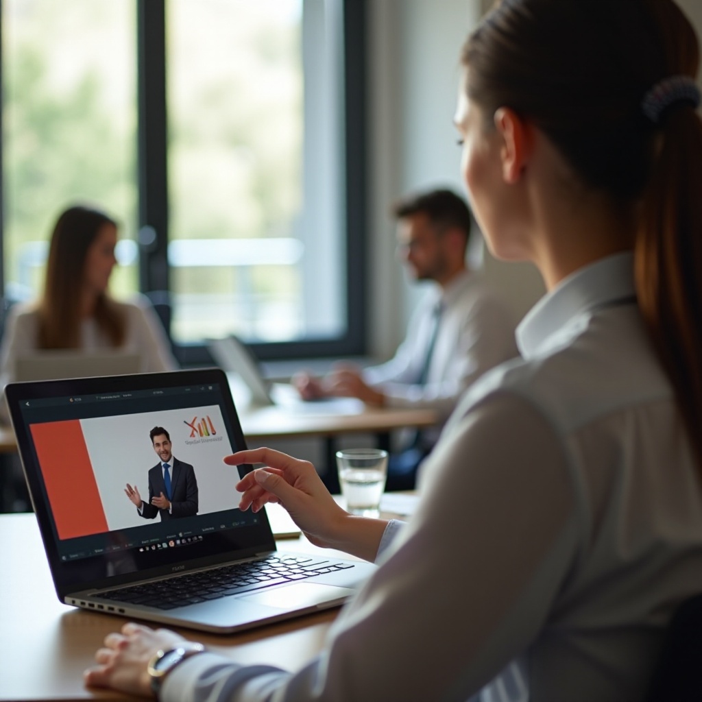 Chromebook'te PowerPoint sunumu yaparken kendinizi nasıl video kaydedersiniz