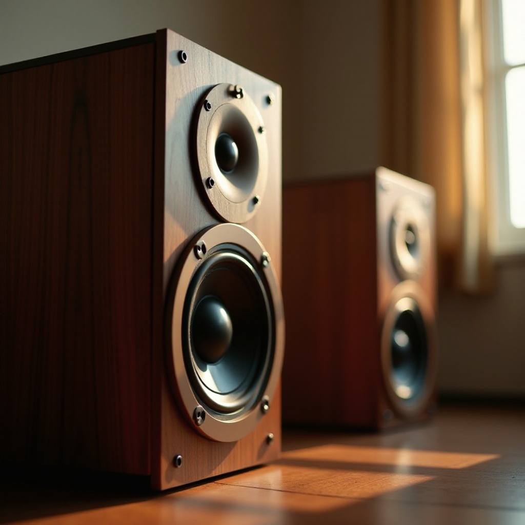 speaker bergaya vintage