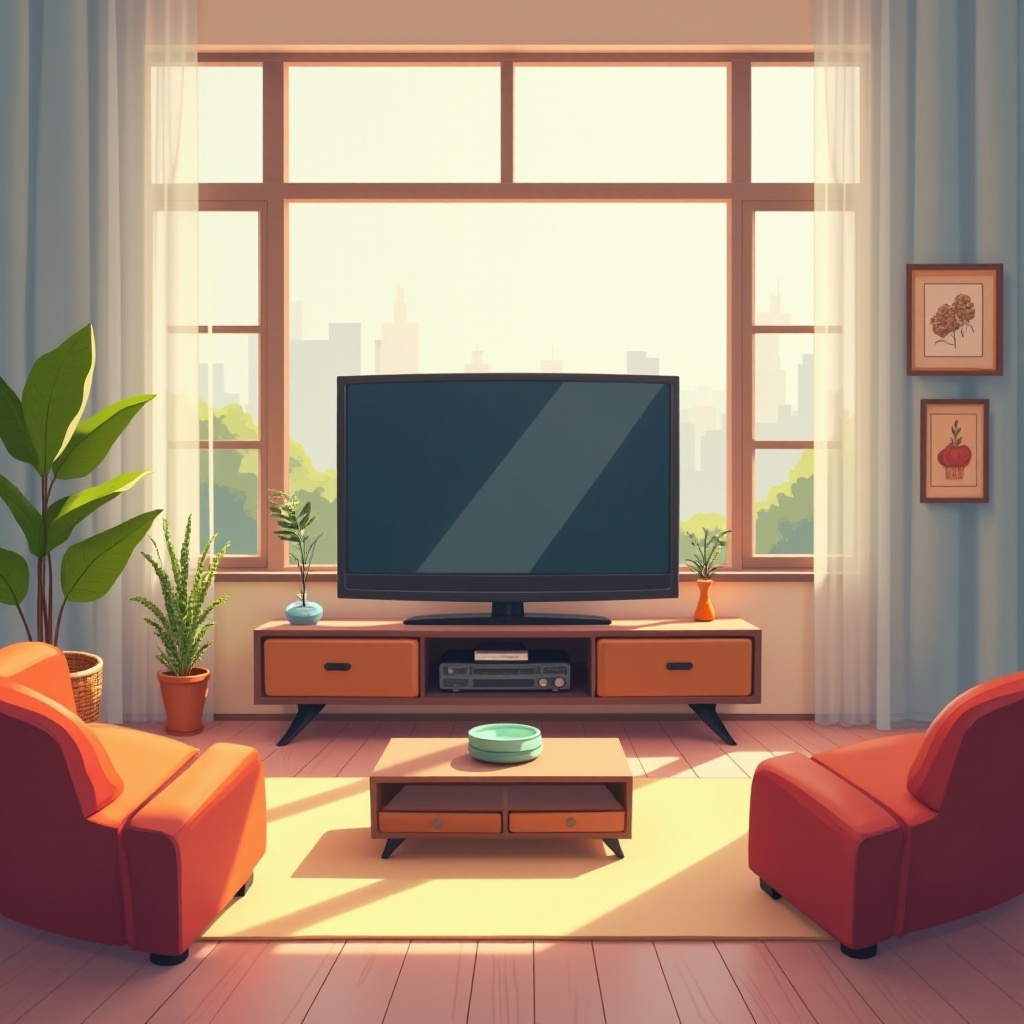 Mengapa TV saya membuat suara berdengung?